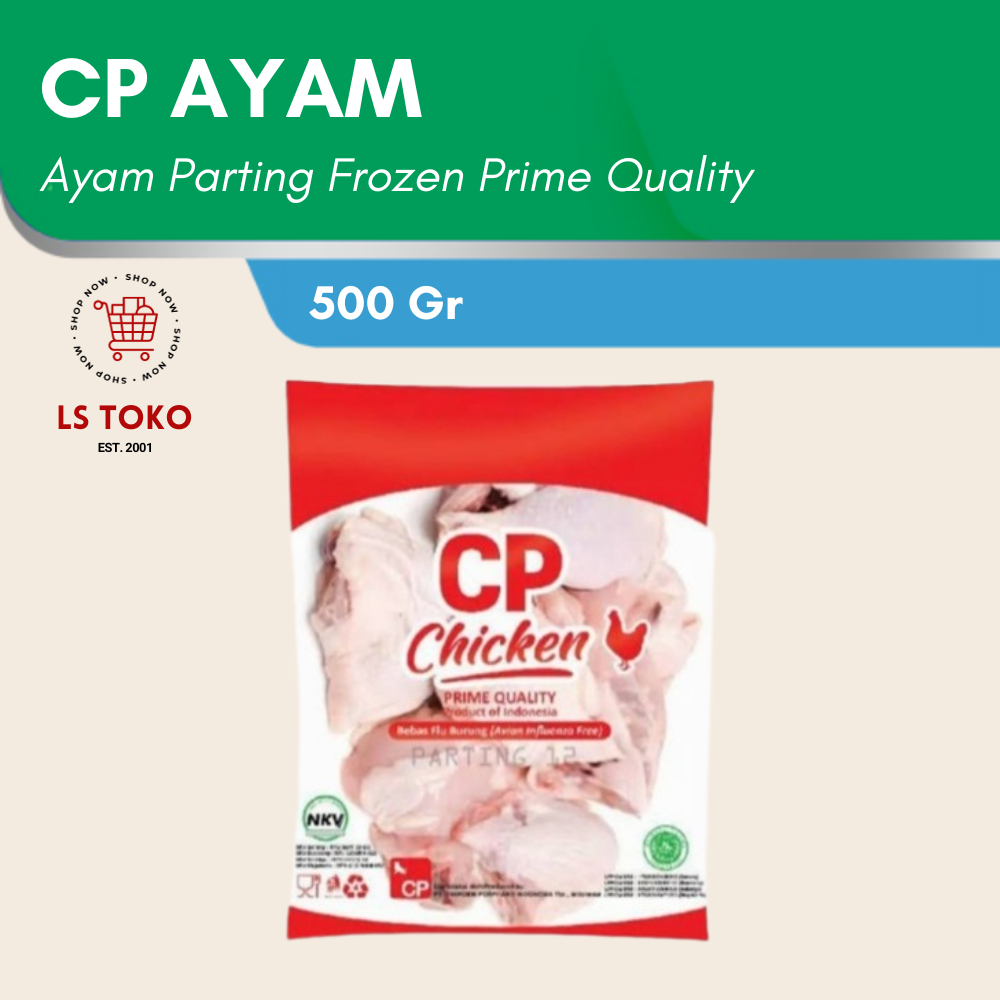 

Ayam Utuh Potong CP 1KG / Ayam Utuh Potong CP 500Gr Halal