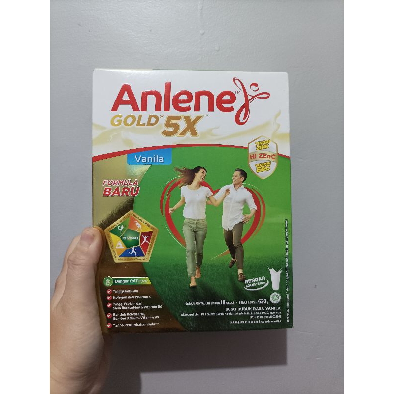 

ANLENE GOLD 5X VANILLA 620GR