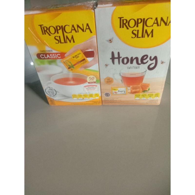 

Tropicana Slim(Paket Hemat Tropicanaslim Classic+Honey 50 Sacet)