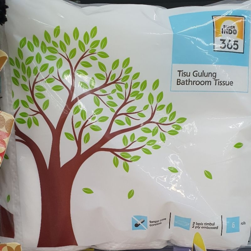 Superindo Tisu Gulung Bathroom Tissue 6 rolls