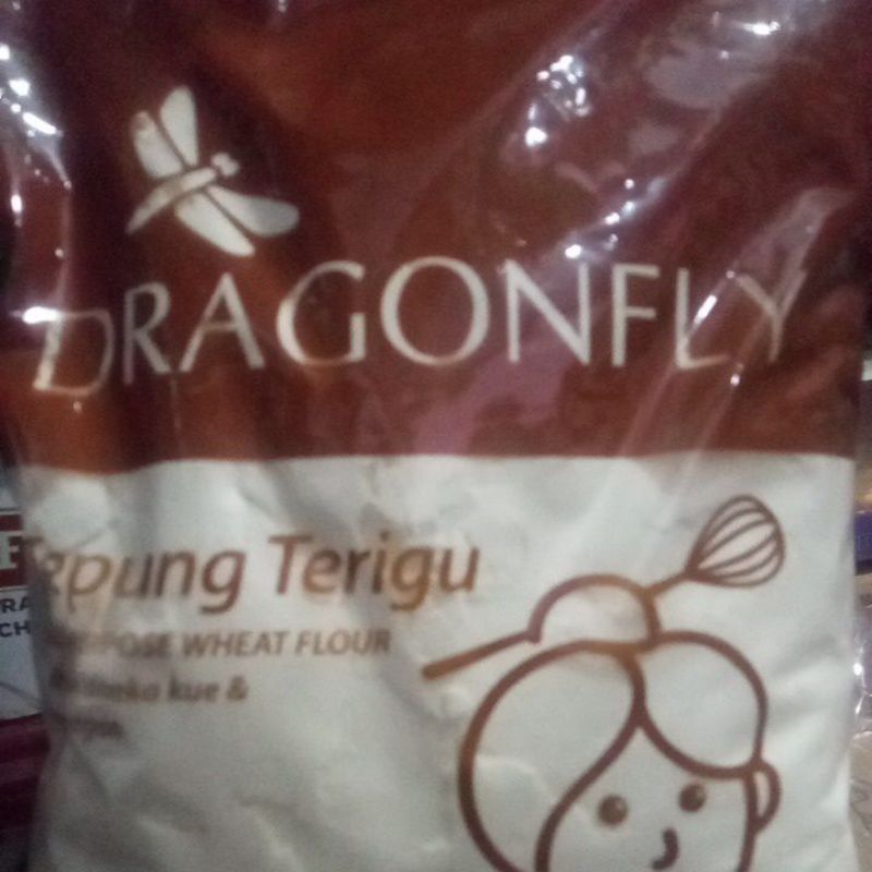 

tepung terigu dragonfly 1kg kemasan