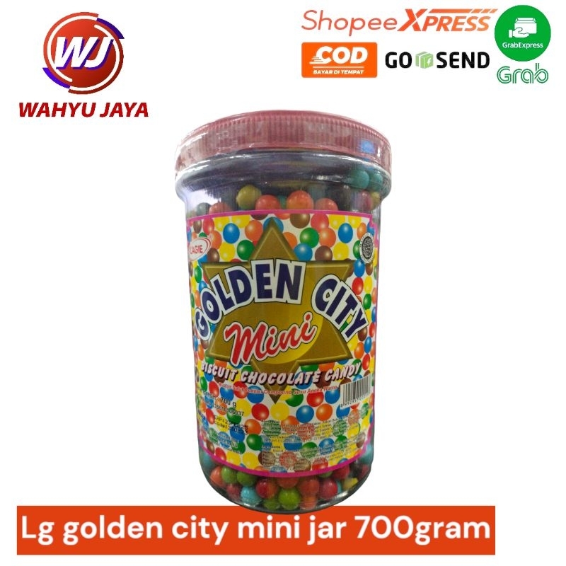 

LG golden city mini jar 700gram