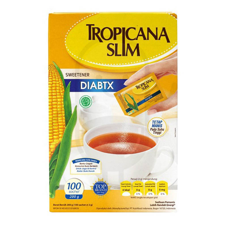 

TROPICANA SLIM DIABETES ISI 100 SACHET