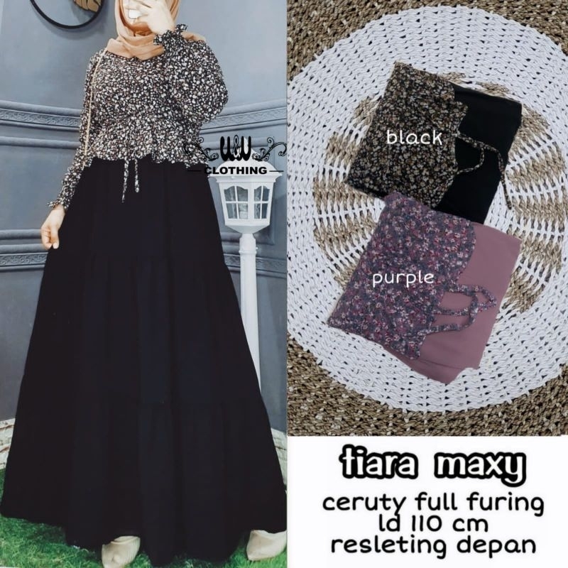 TIARA MAXY BAHAN CERUTY FULL FURING BUSUI FRIENDLY GOOD QUALITY SUPER RECOMMENDED