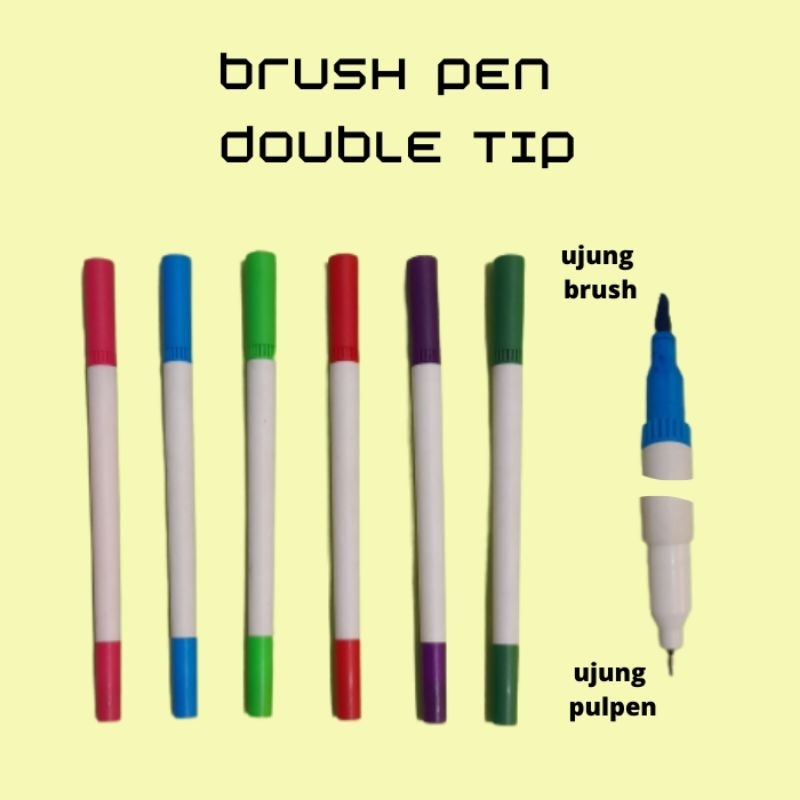 

Brush Pen Double Tip