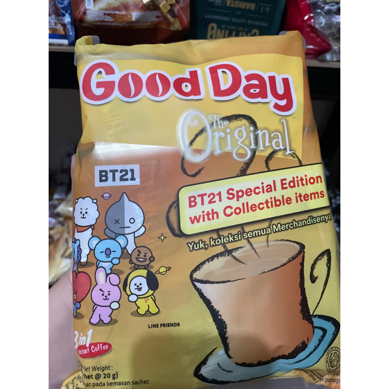 

Goodday Original 30 sachet special edition BT21