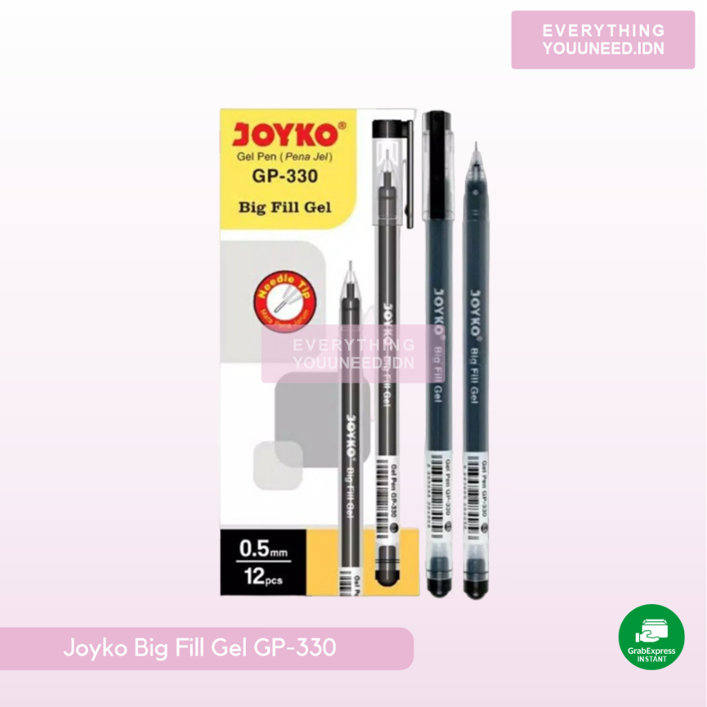 

Joyko Pena Hitam & Biru Big Fill Gel GP-330