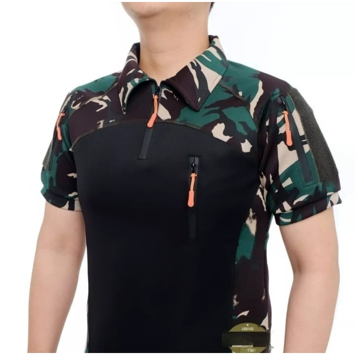Kaos BDU Combat Scuba Tactical premium lengan pendek Terbaru, Baju BDU Tactical Scuba lengan pendek