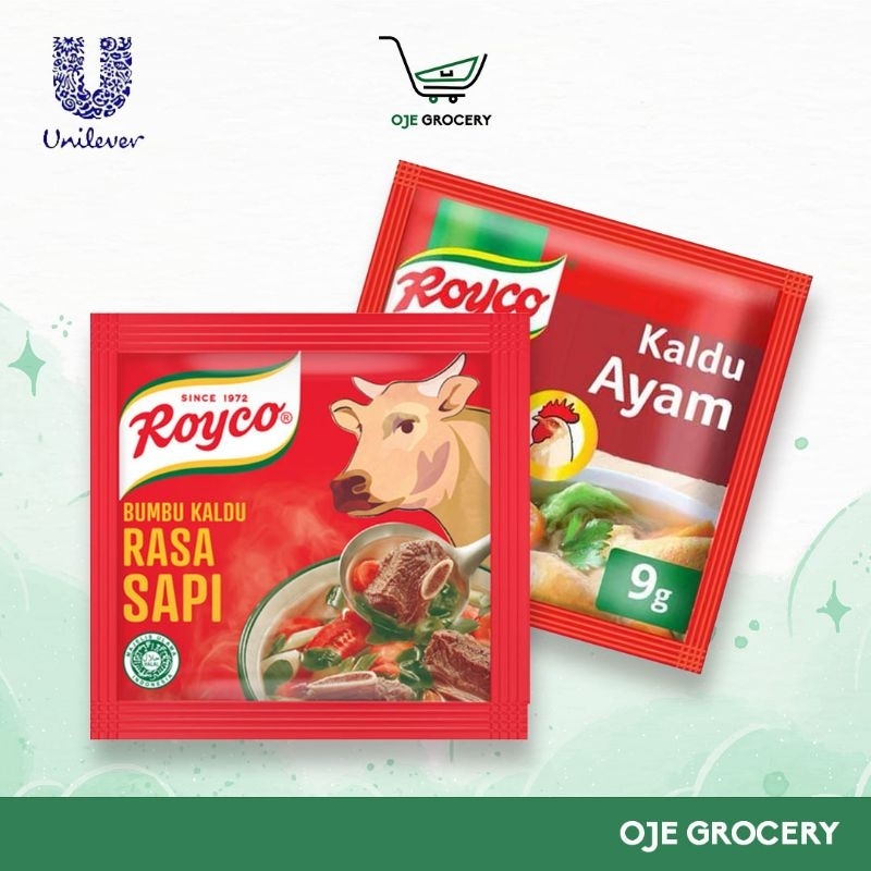 

ROYCO (6 SACHET) - PENYEDAP RASA KALDU SAPI DAN AYAM