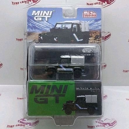 Mini GT 402 Land Rover Defender 90 Pickup Bronze Green Blister