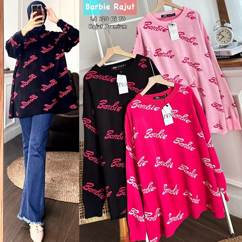 Barbie Rajut Jumbo blouse jumbo blouse rajut jumbo blouse wanita jumbo blouse rajut premium jumbo bl