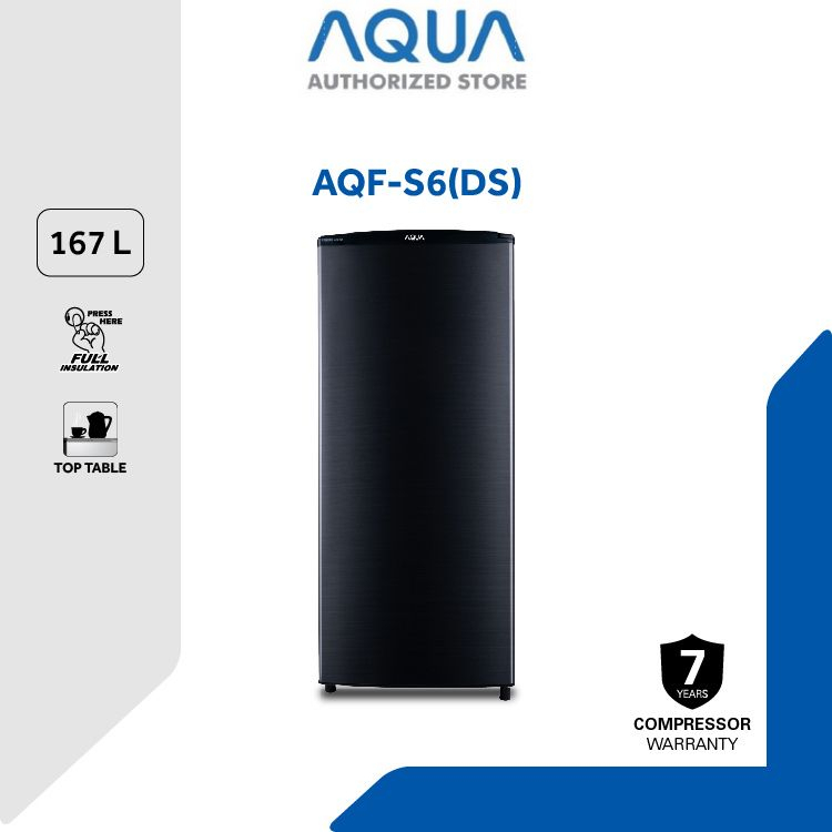 AQUA JAPAN AQF-S6 (DS/S) Freezer 6 Rak 167 Liter