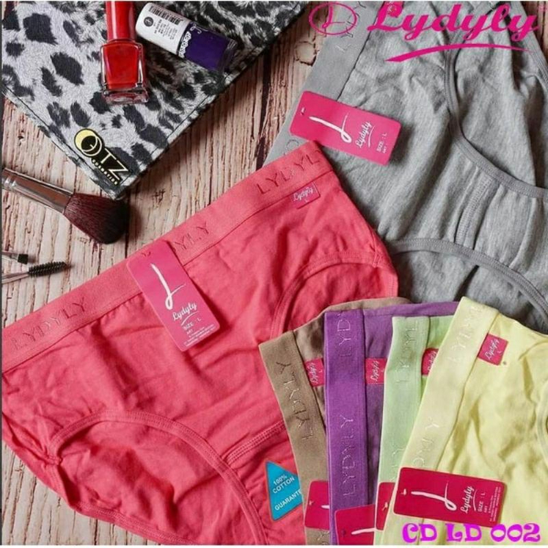 CELANA DALAM WANITA LYDYLY KARET LEBAR / CD WANITA POLOS LIDILI / POLOS CD
