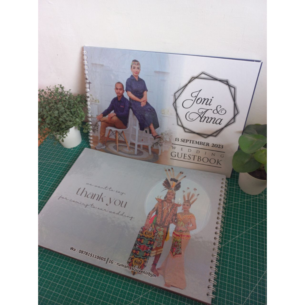 Buku Tamu Kostum Murah