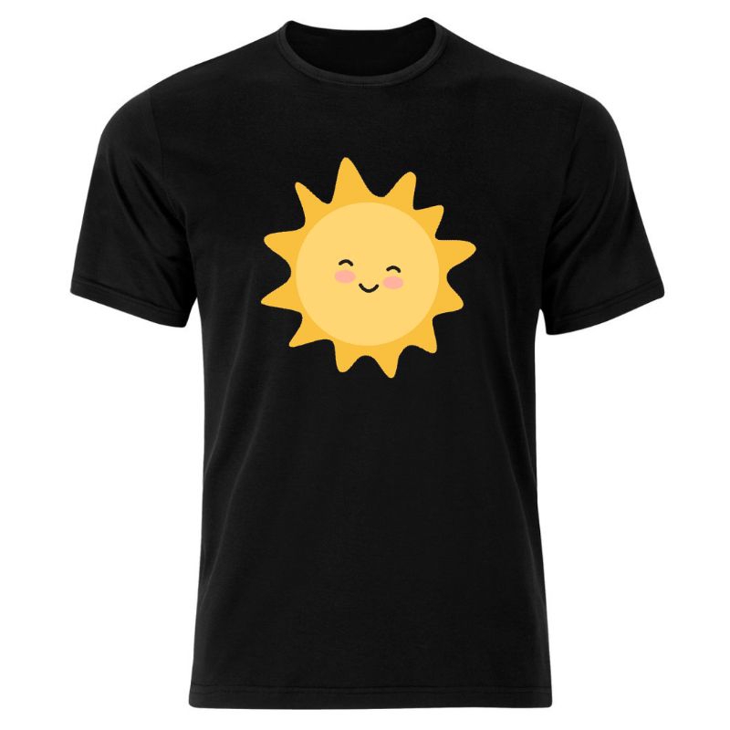 KAOS POLOS MOTIF MATAHARI