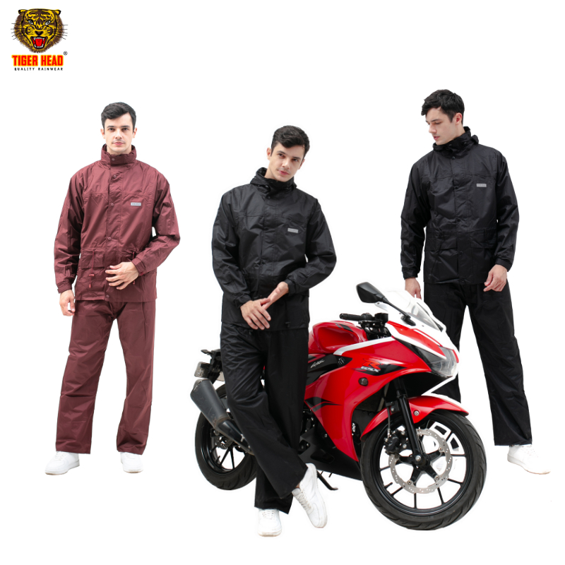 TERLARIS Stelan Jaket Waterproof Casual 68314 Tiger Head