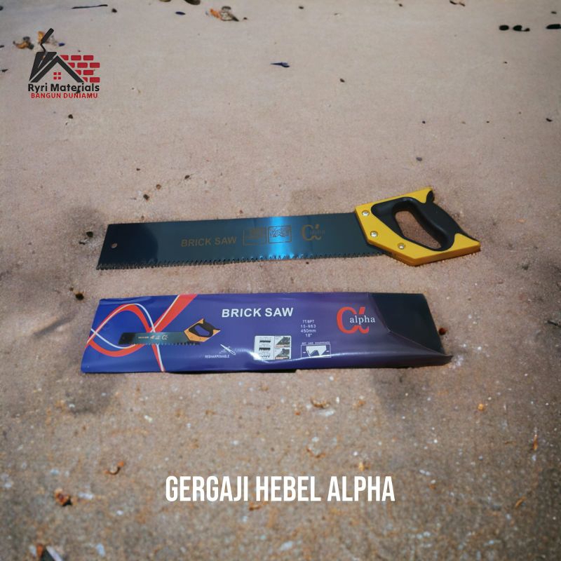 Gergaji hebel alpha / Gergaji bata ringan alpha / Gergaji hebel