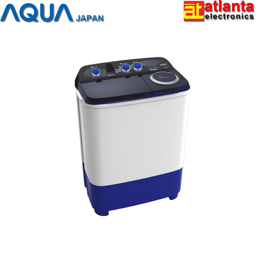 Mesin Cuci 2 Tabung Aqua QW-750XT kapasitas 7 kg