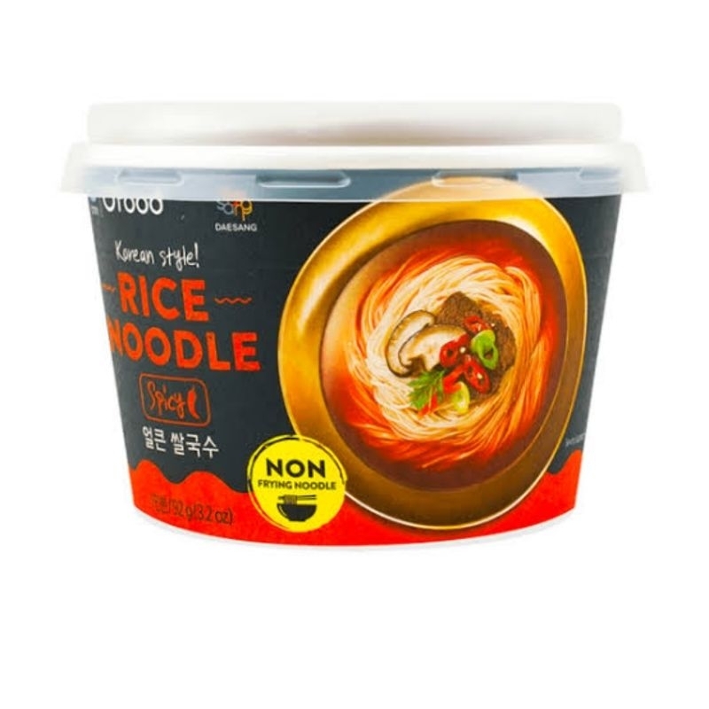 

O'Food Korean Rice Noodle Hot & Spicy Flavoured 92 gram