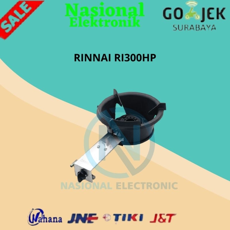 KOMPOR GAS RINNAI RI300HP/KOMPOR GAS RINNAI RI-300HP/ KOMPOR GAS RINNAI 1 TUNGKU RI 300HP/ KOMPOR JO