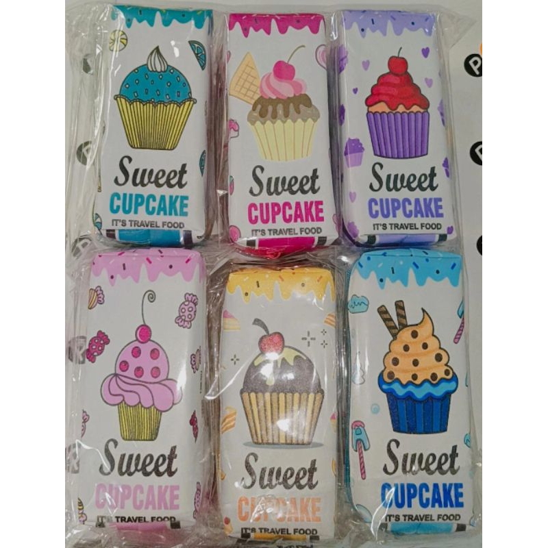 

PENSIL CASE/TEPAK KAIN RESLETING SWEET CUPCAKE SPJ-04