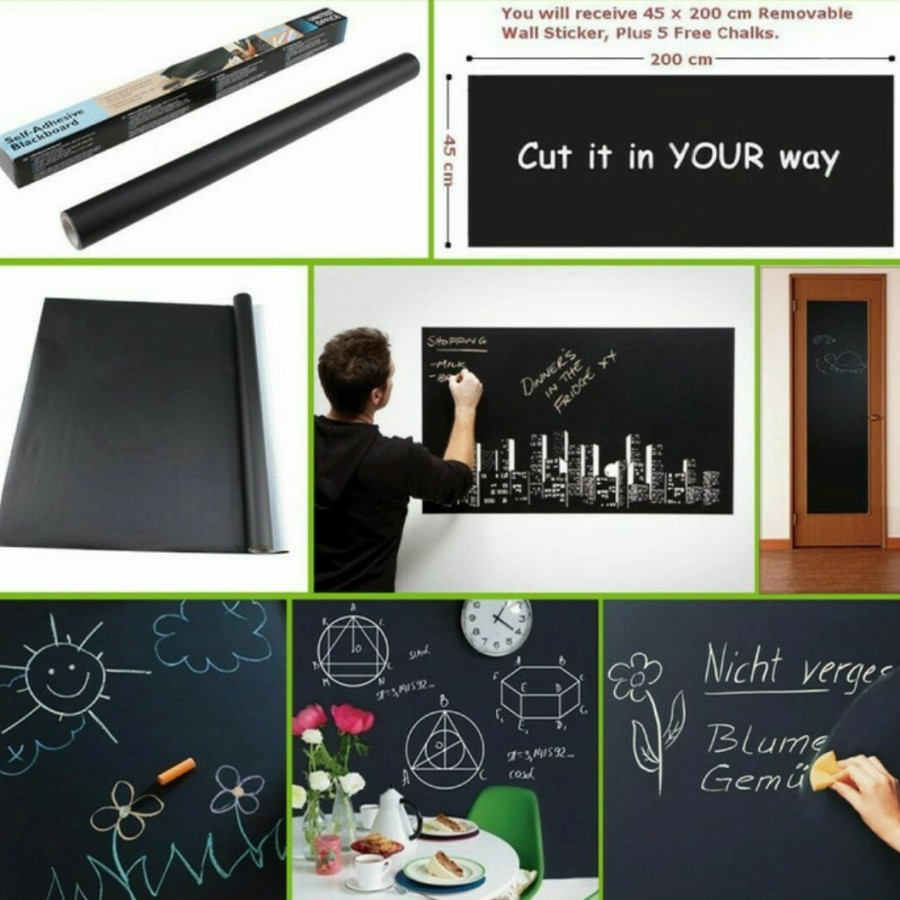 

stiker black board
