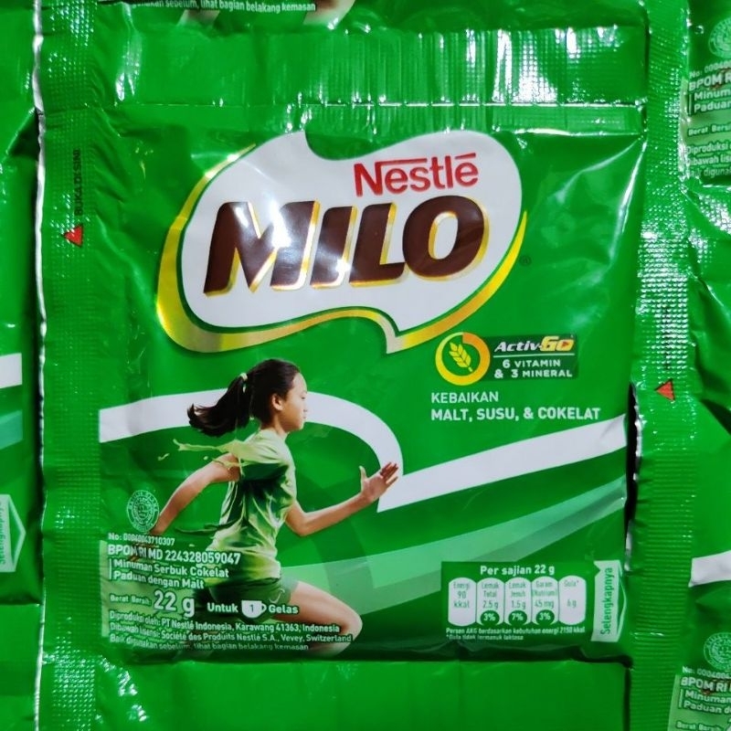 

SUSU MILO SACHET 1 RCG @10pcs