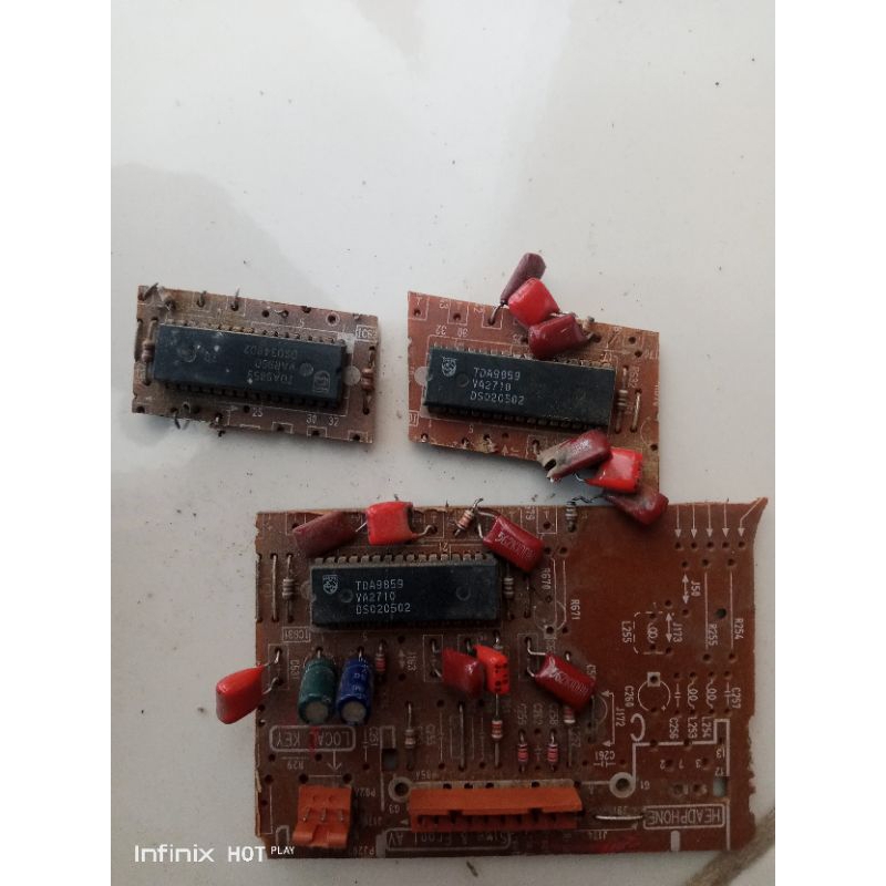 IC tv LG TDA9859 ori bekas