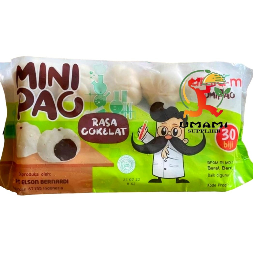 

Bernardi Umiami Mini Pao Coklat Cokelat isi 30 pcs