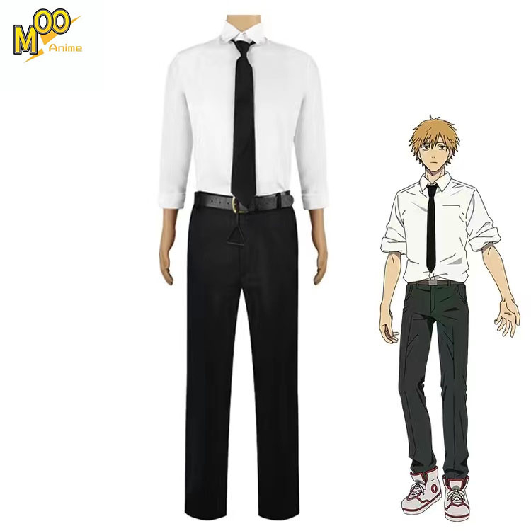 Chainsaw Man Denji Cosplay costume Denji Set and Wig Christmas Halloween Party Clothing