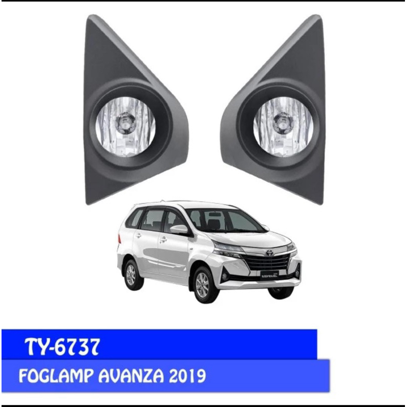FOG LAMP-LAMPU KABUT TOYOTA AVANZA 2019 2020 2021 KACA