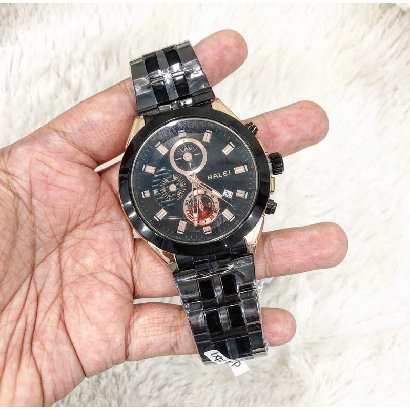 JAM TANGAN COWOK HALEI ORIGINAL WATCH COWOK