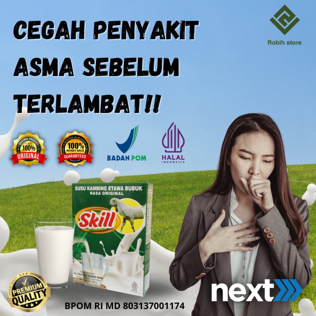 

Susu Kambing Etawa Skill Membantu Anda Untuk Mengatasi Masalah Asma Untuk Anda Yang Mempunyai Penyakit Asma Izin BPOM Cocok Bagi Anda Yang Mempunyai Penyakit Asma Bukan Etawalin