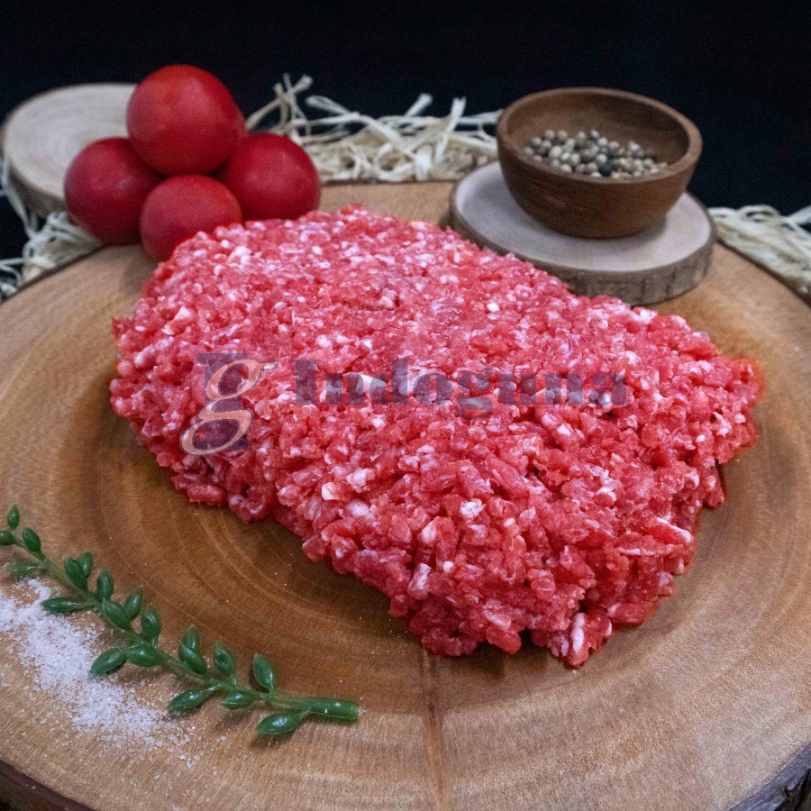 

Daging Giling Premium Ribeye Rendah Lemak / Premium Ribeye Ground Beef - Low Fat 500 GR