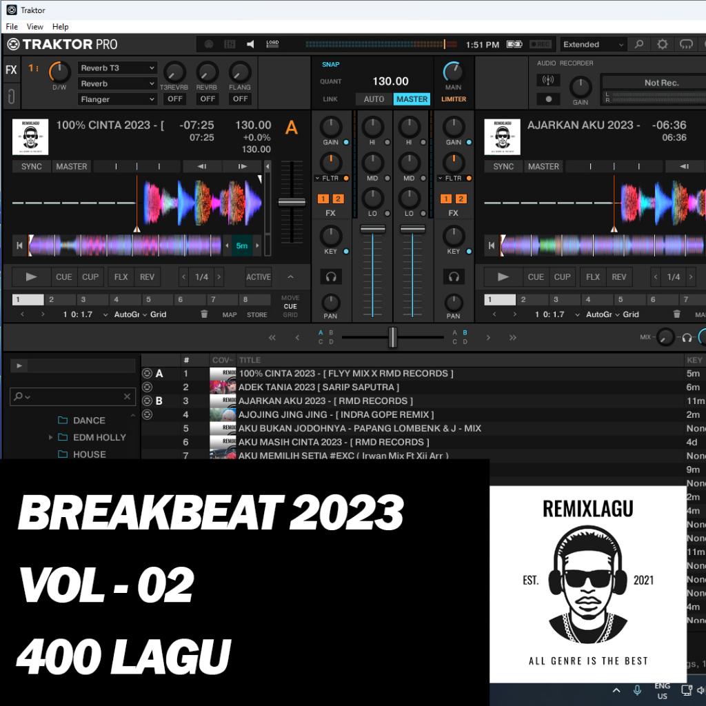 Breakbeat Kota 2023 - Lagu/Musik Dj Terbaru Vol 02