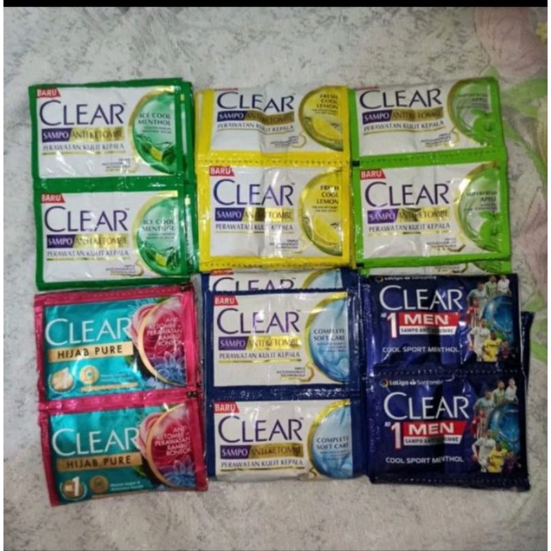SHAMPO CLEAR SACHET