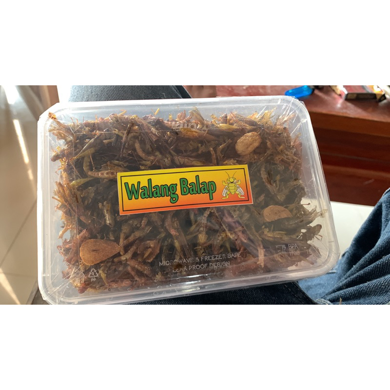 

WALANG BALAP belalang kriuk 30gram