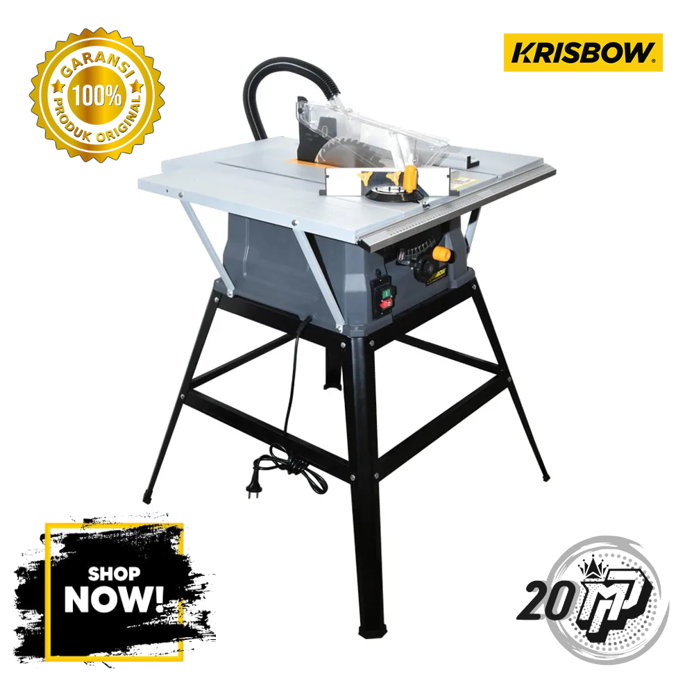 Meja Gergaji TABLE SAW 80MM X 254MM Krisbow