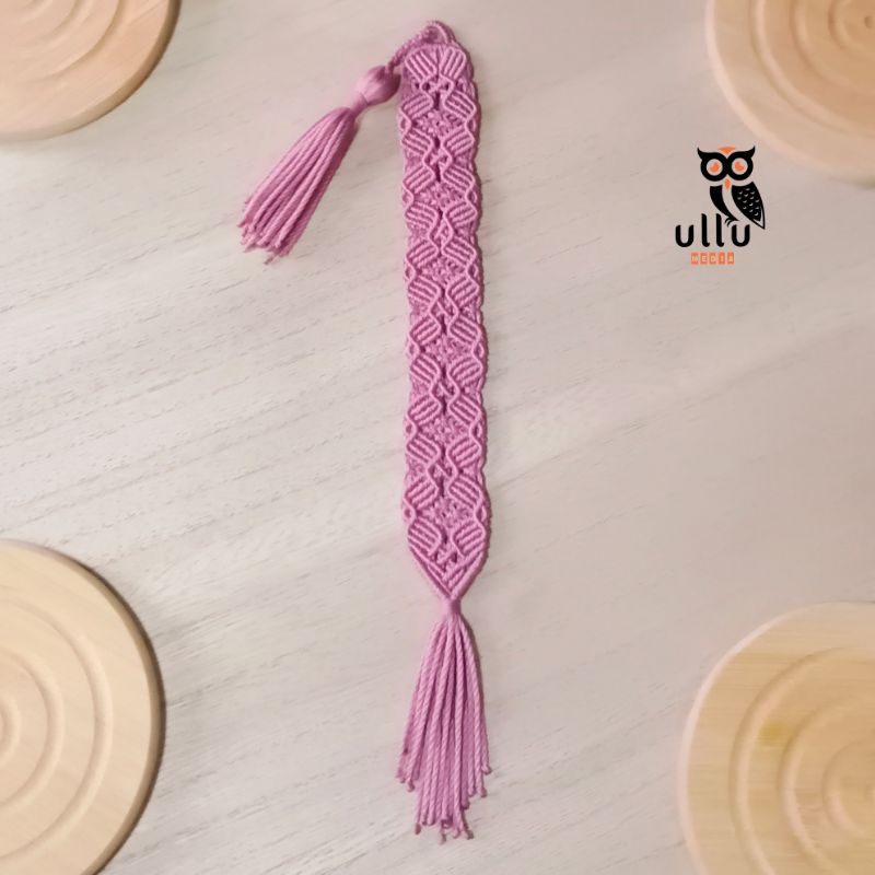 

Flower Bookmark | Macrame | Pembatas Buku | ullukriya