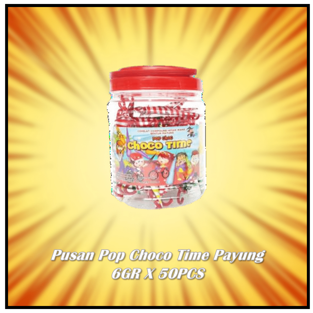 

Pusan Pop Choco Time Payung 6GR X 50PCS