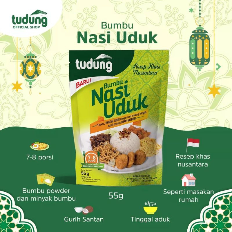 

Tudung Bumbu Instan Nasi Uduk