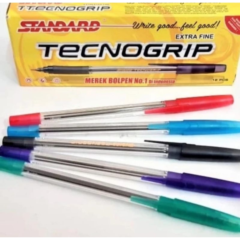 

PEN TECNOGRIP STANDARD HITAM SIAP KIRIM