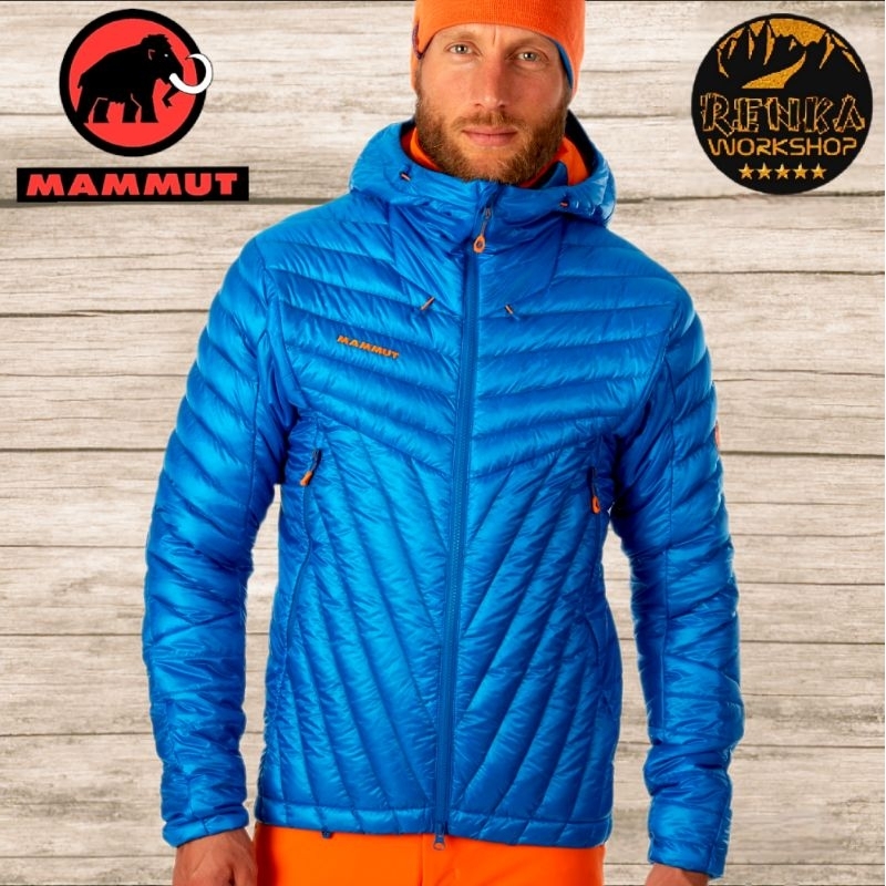 Mammut Eigerjoch Advanced Hooded FP850 Down Jacket - Ice Blue