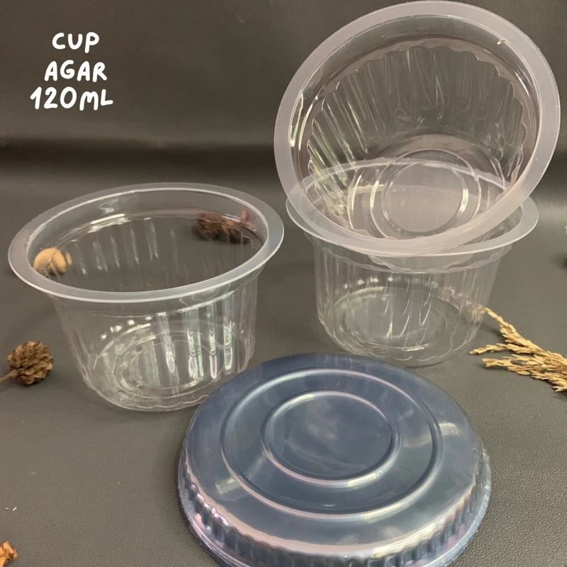 CUP PUDING/ CUP AGAR 120 ML