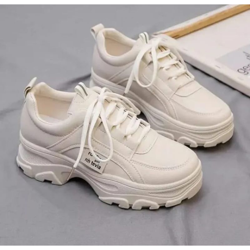 mdaffstore - Sepatu Sneakers Wanita Korea HR01 - 11