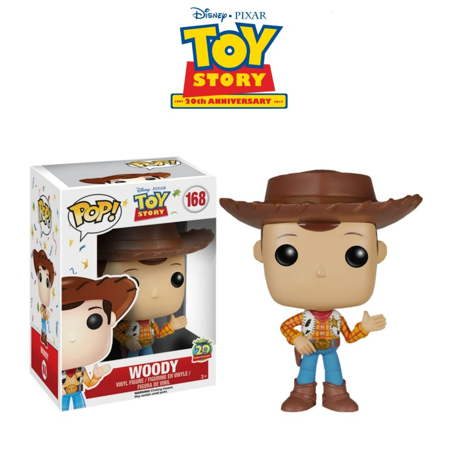 FUNKO POP TOY STORY 20TH ANNIVERSARY NO 168 WOODY