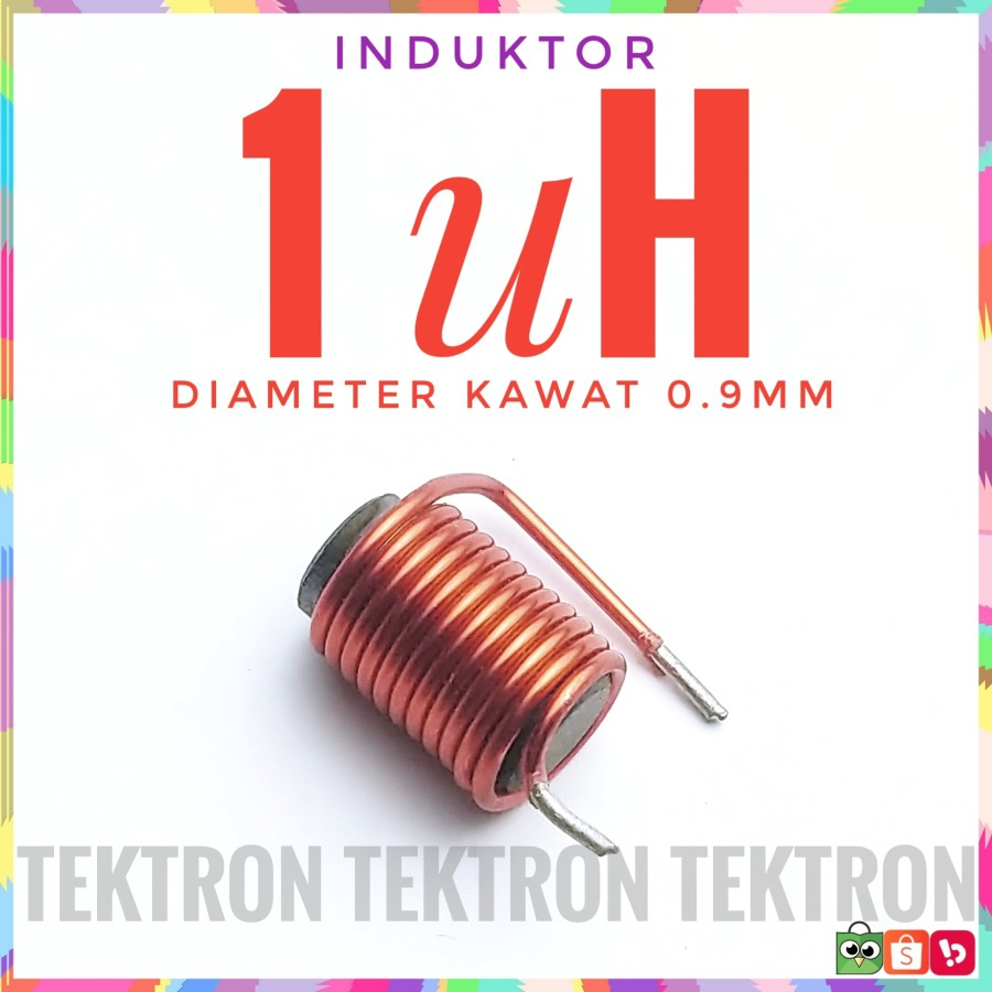 INDUKTOR 1uH RFC 1 uH d 0.9mm 6Amp