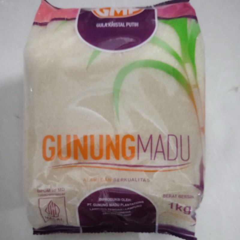 Gula pasir GMP gunung madu