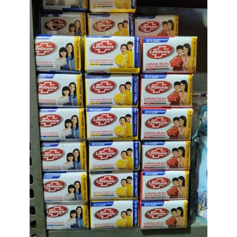 Sabun Lifebuoy isi 4 batang