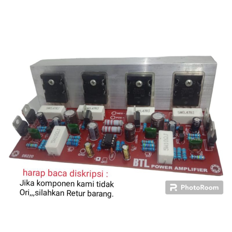 KIT POWER  AMPLI THOSIBA BTL 500W spiker aktif